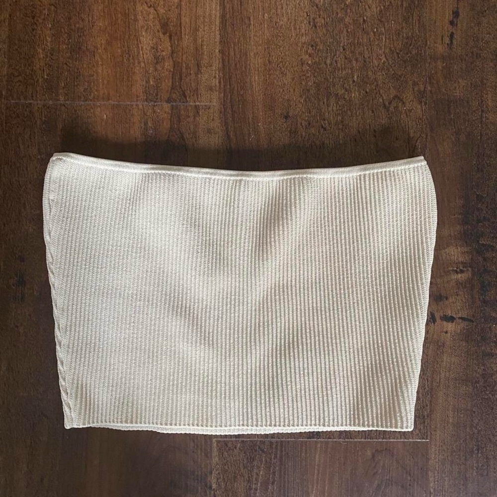 Babaton Beige Tube Top
